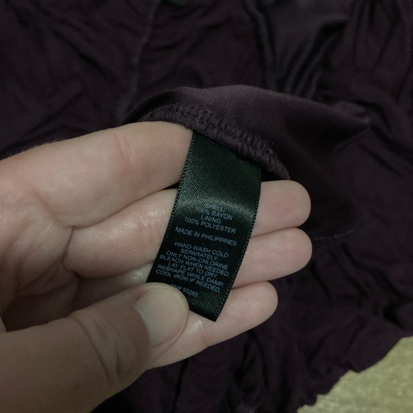 CLOSET CLEAR OUT SALE - LOT OF TWO Express ruched blouses size XS - Picture 4 of 4